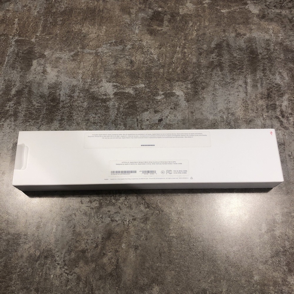 APPLE WATCH SERIES 3 - A1858 *Only BOX ** Empty Box with Inserts