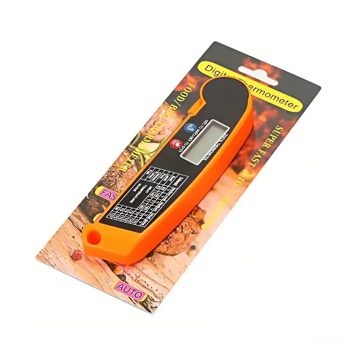 Instant Read Digital Meat Thermometer For Kitchen Food Cooking BBQ Grill Smoker