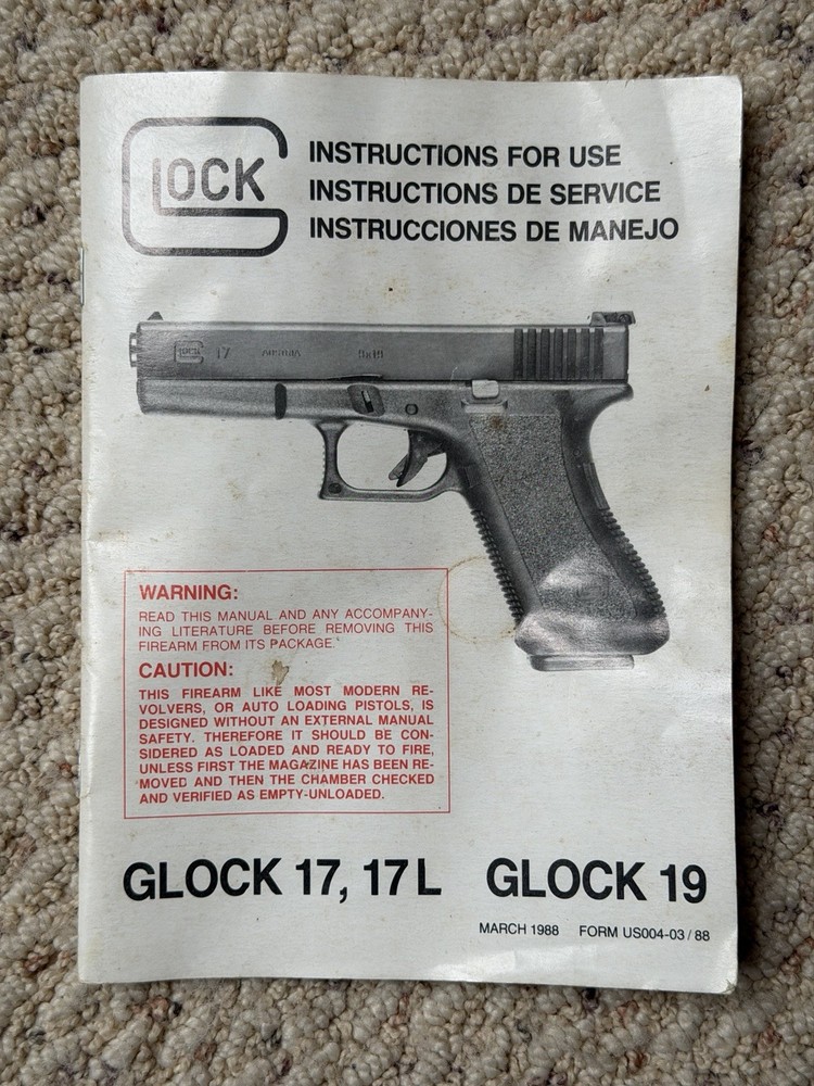 1988 Glock Manual