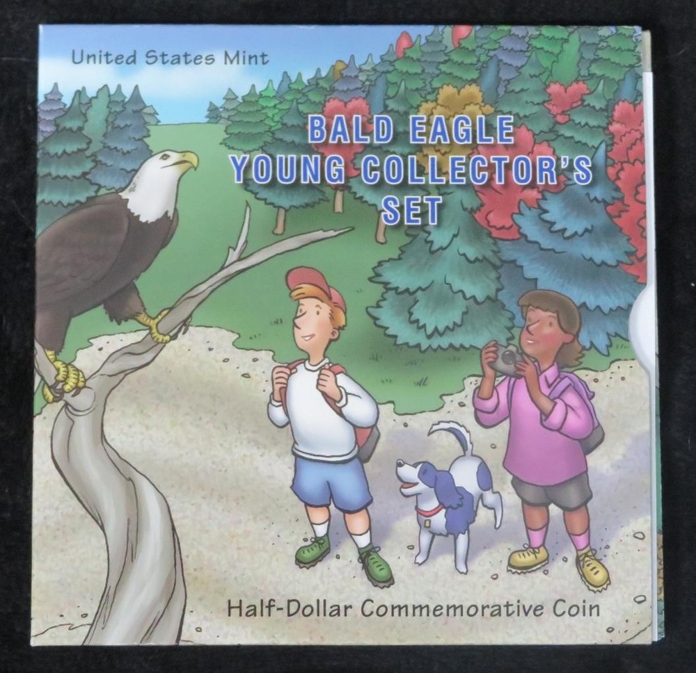 2008 Bald Eagle Young Collector's Set *U.S. Mint* Clad Half Dollar