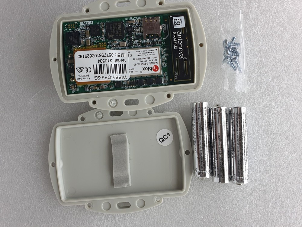 Yabby 2G + GPS Super compact, rugged GPS tracking device