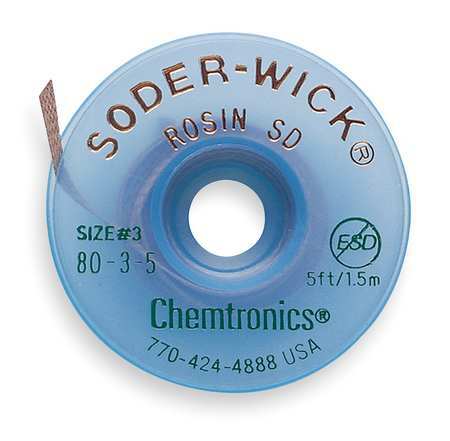 Soder-Wick 80-3-5 Braid,Desoldering,#3