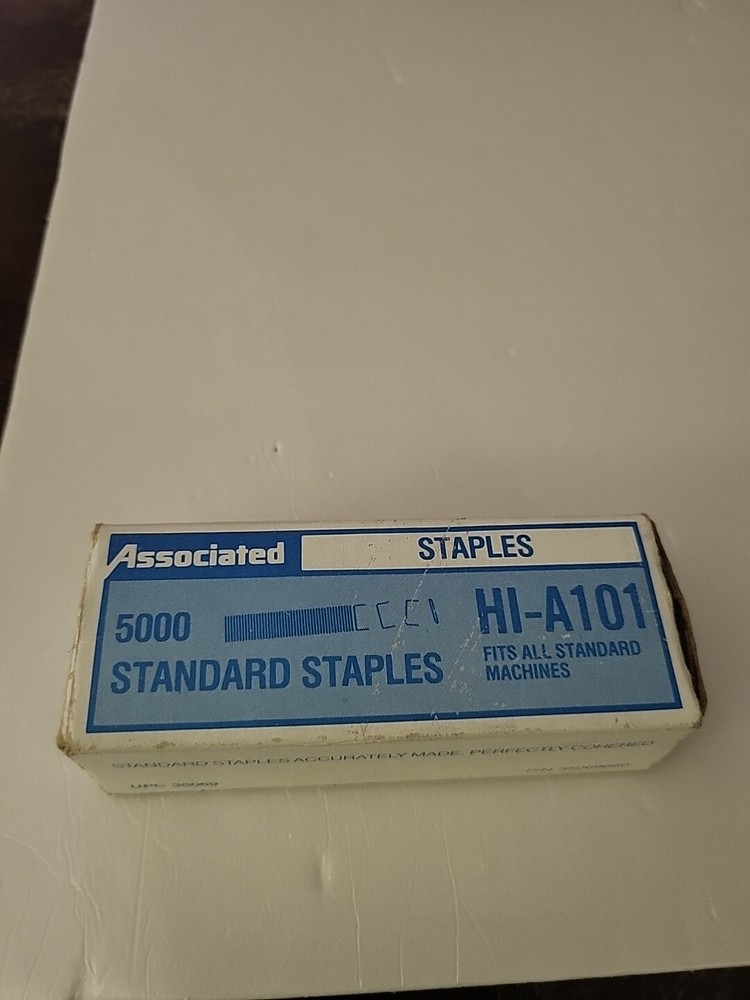 Associated Staples HI A101 Open Box