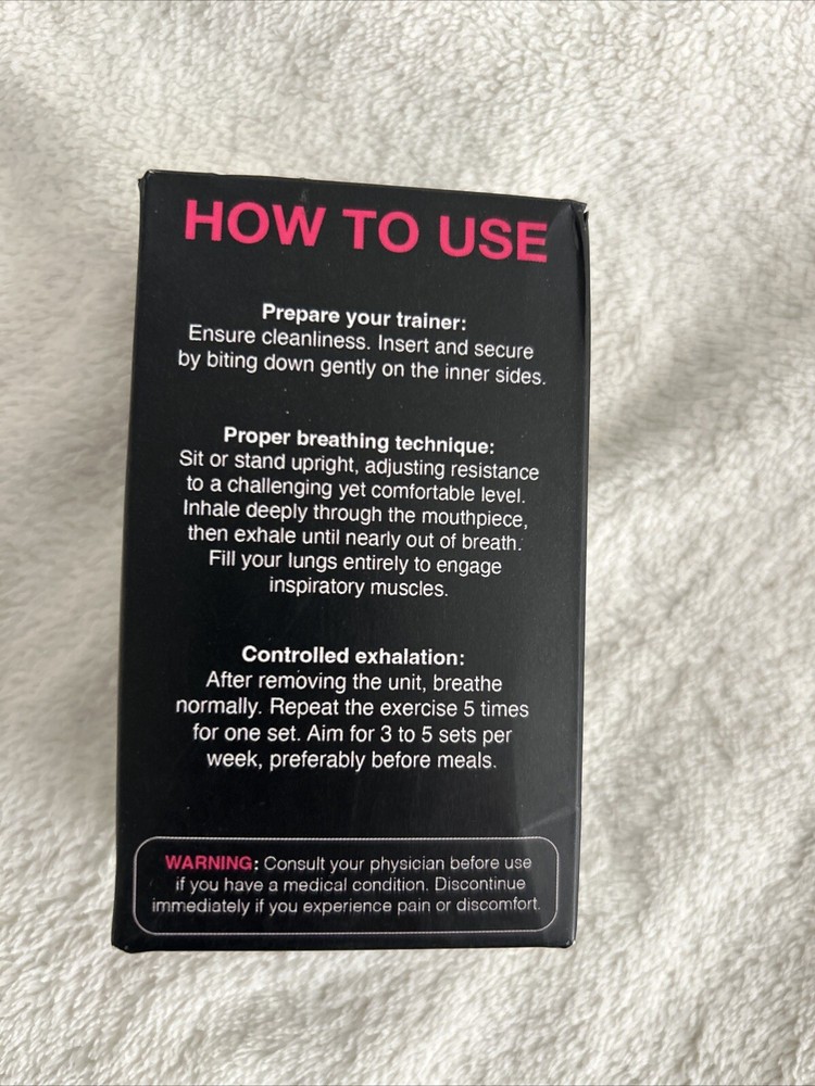 Lung Trainer| Only One/not Used/new