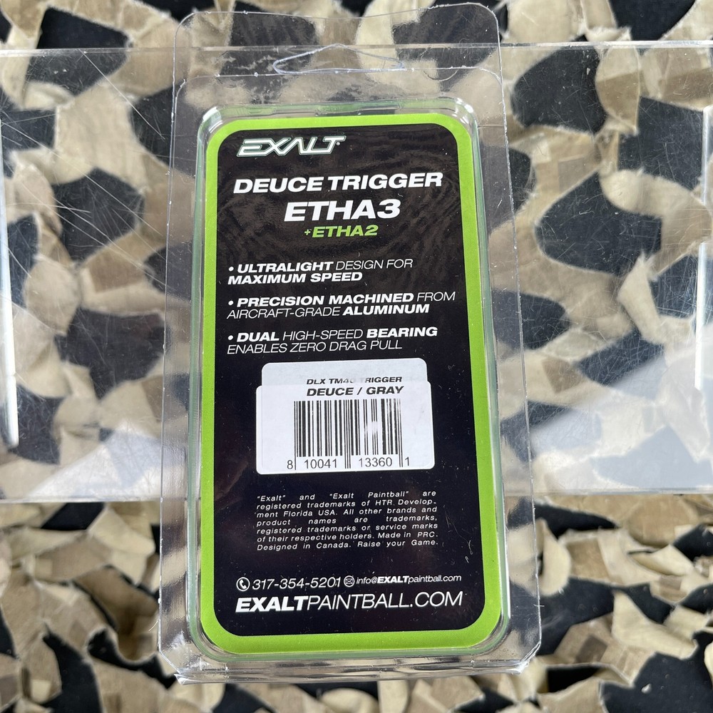 NEW Exalt Etha 3/Etha 2 Deuce Trigger - Grey