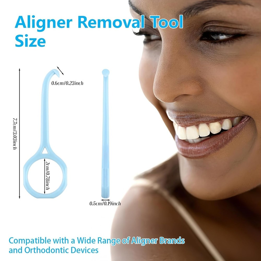 Aligner Removal Tool, 15PCS Retainer Remover Tool, Clear Aligner Removal Tool fo
