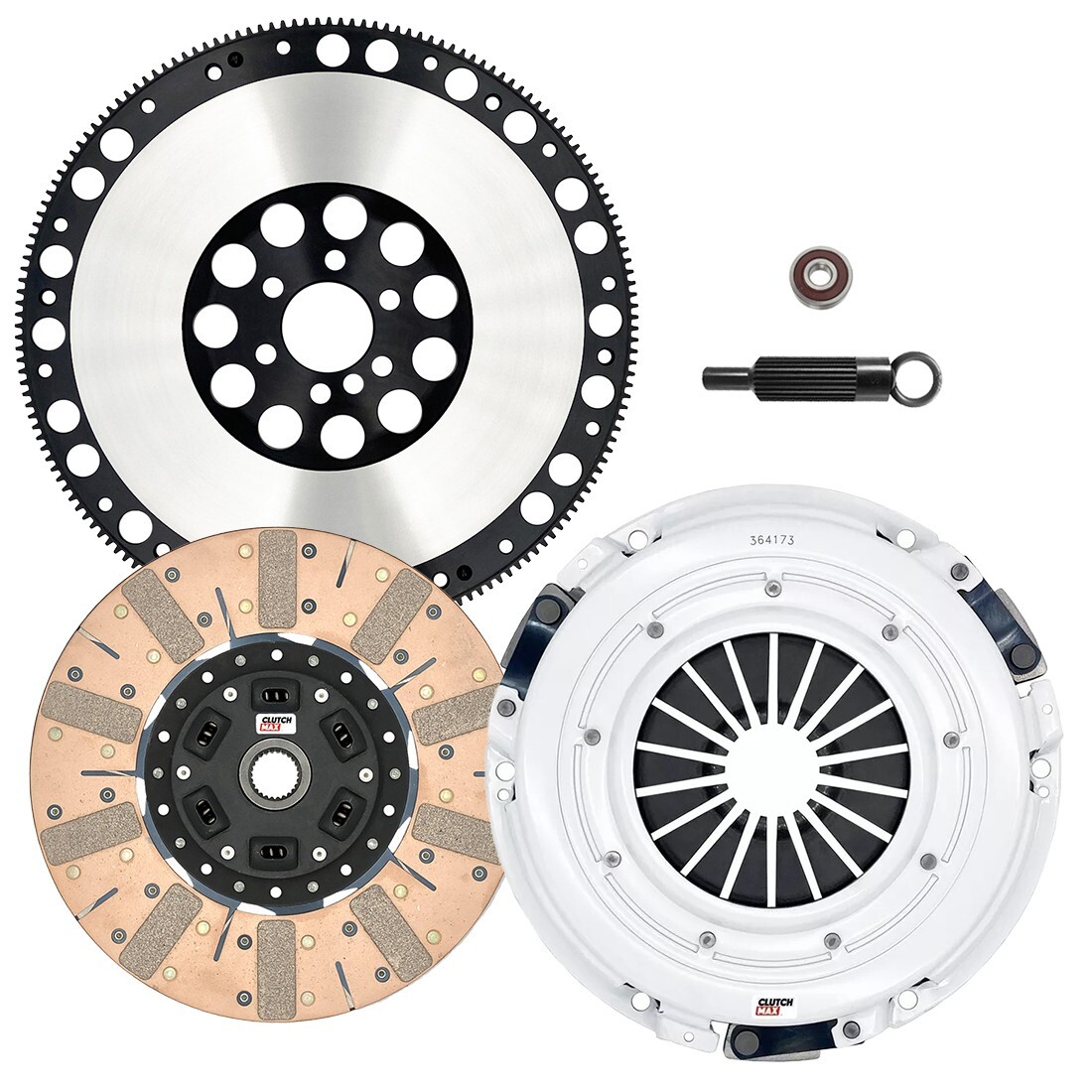 CM STAGE 3 CLUTCH KIT+FLYWHEEL for 2005-2013 CORVETTE LS2 LS3 LS7 6.0L 6.2L 7.0L