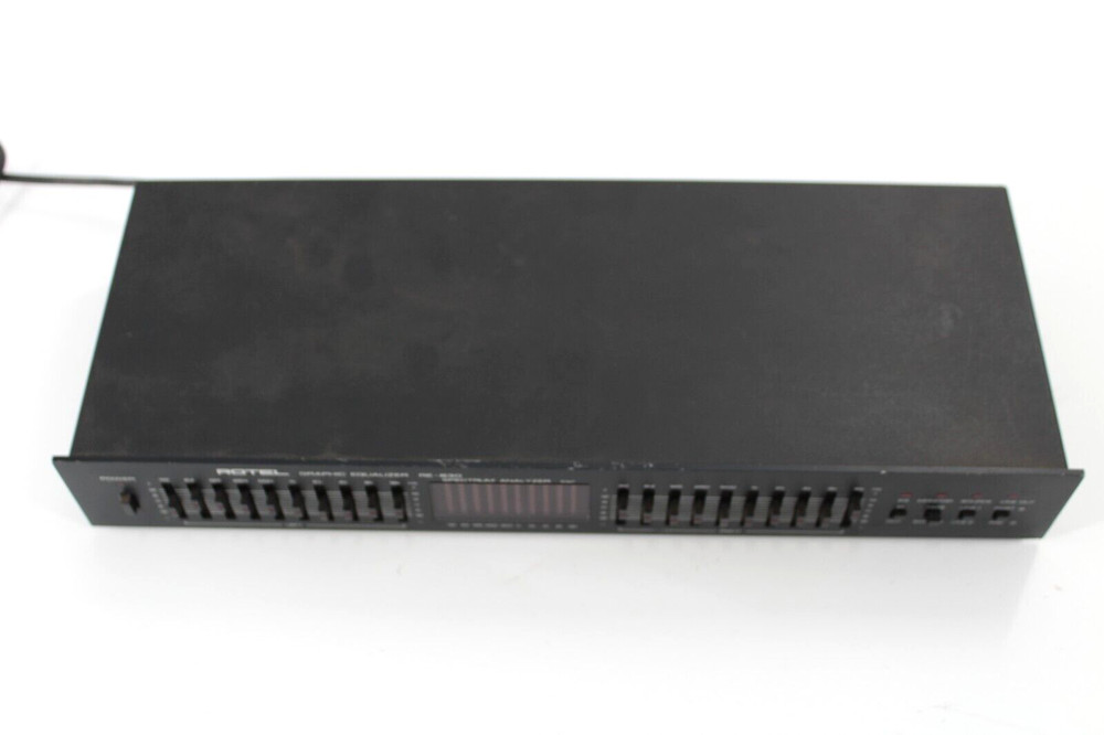 VTG ROTEL EQUALIZER RE 830 SPECTRUM ANALYZER - UNTESTED
