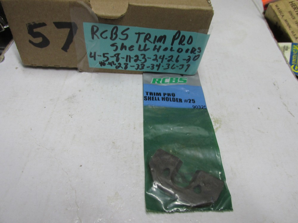 [57] RCBS trim pro shell holder #25 new