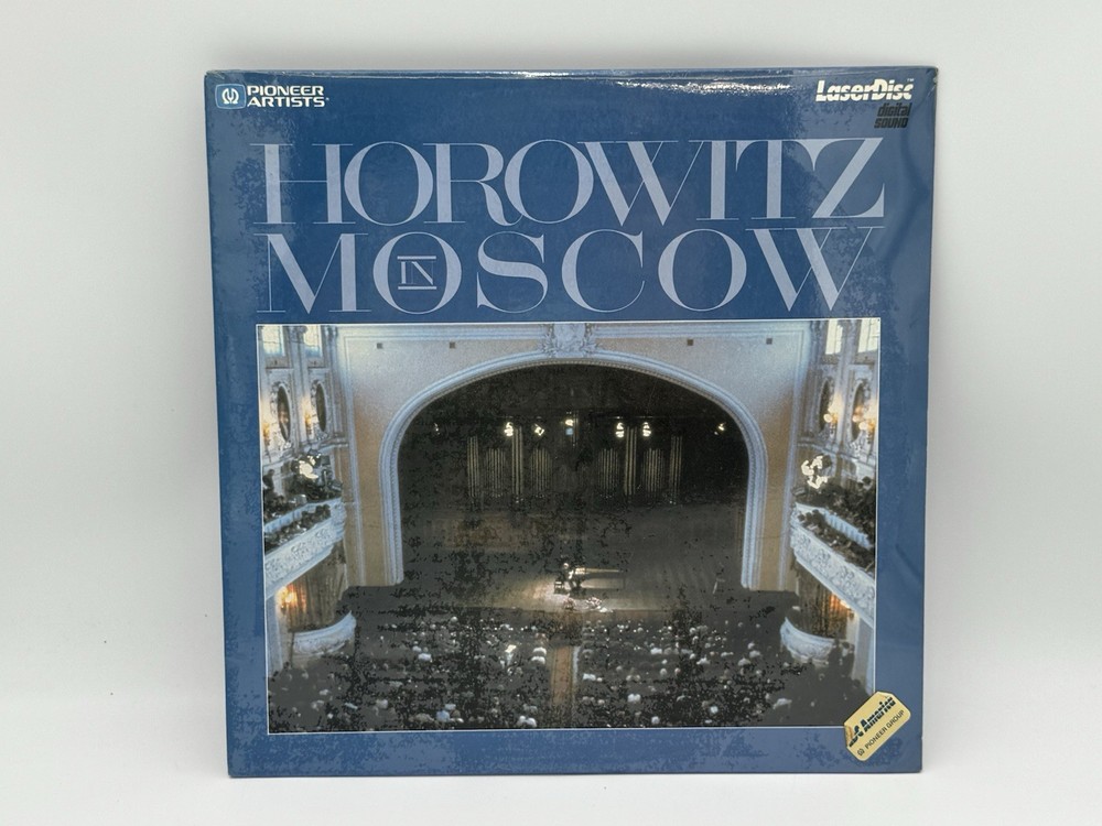 “Horowitz in Moscow” Laserdisc SEALED