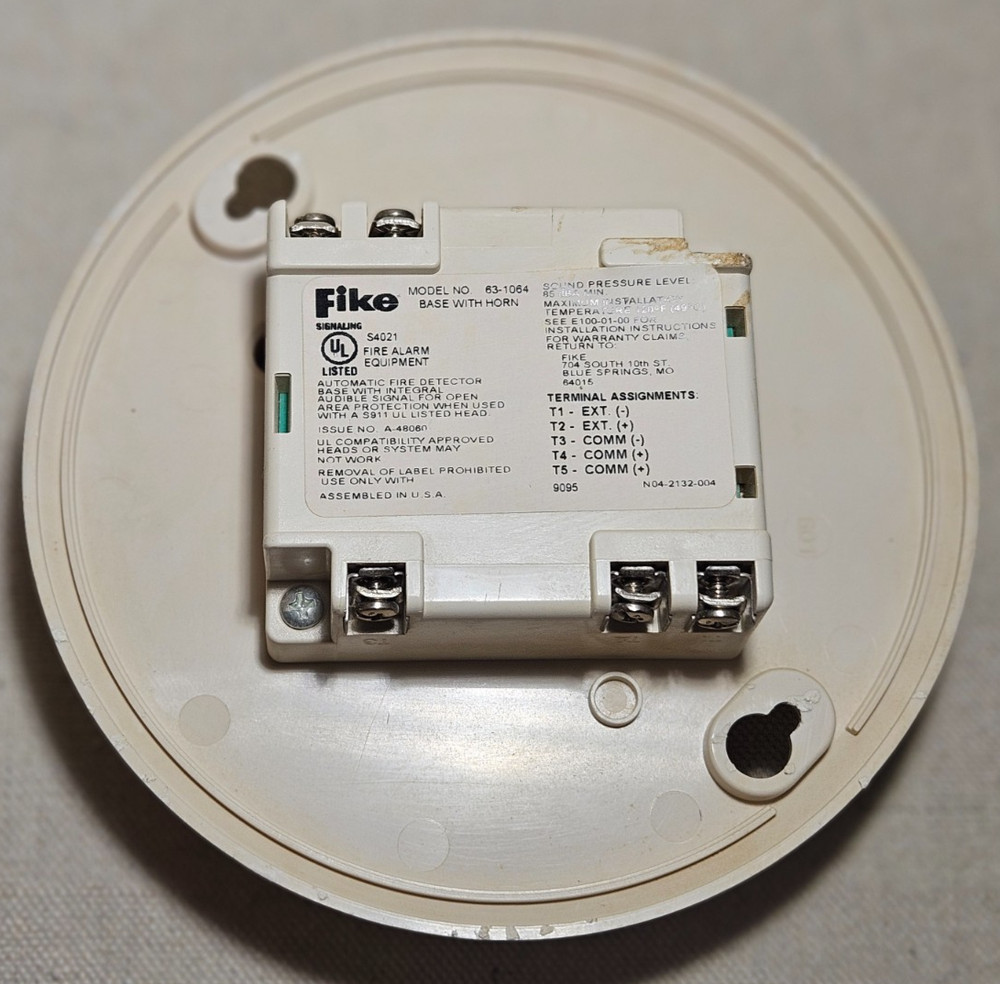 Fike 63-1064 Sounder Base