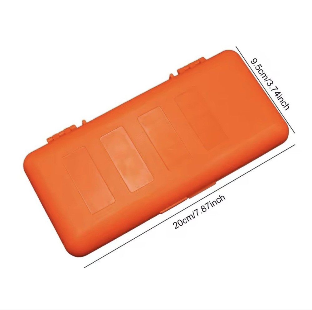 Hook length boxes for storing 4” 5” and 6” hook lengths.