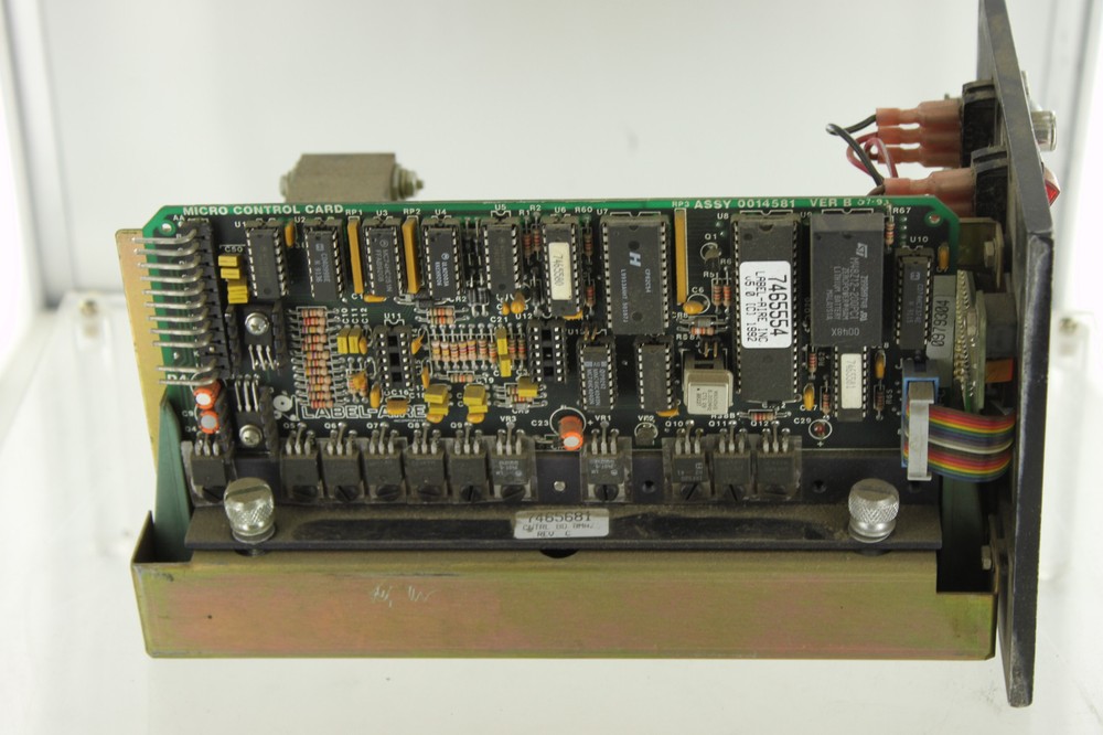 LABEL-AIRE LABELER CONTROLLER w/ 74-656-81 CONTROL BOARD
