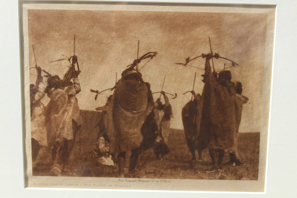 ATSINA CRAZY DANCE - THE FLIGHT OF ARROWS - By Curtis, Edward S Print - SALE