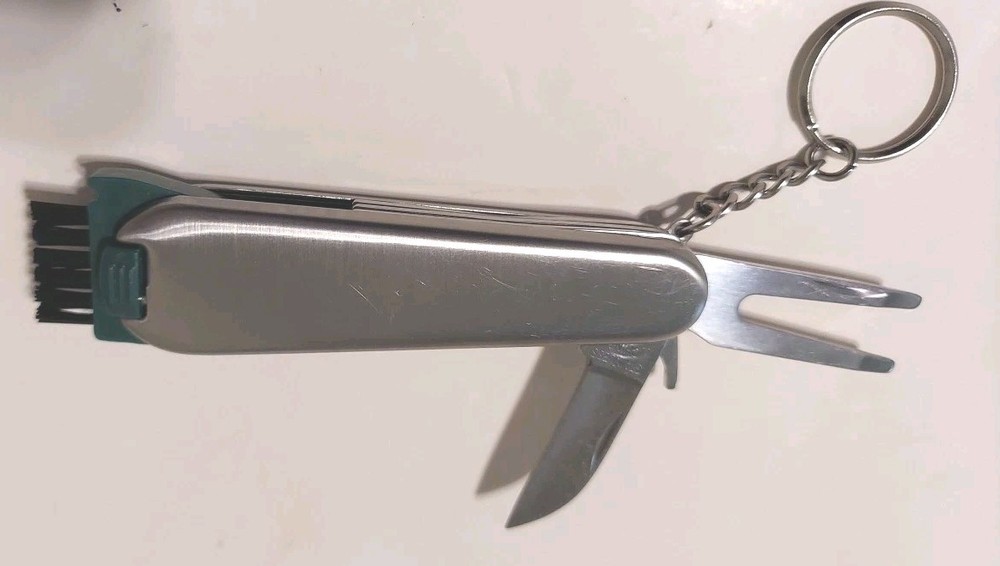 Kronos 7 Functions In One Stainless Steel Golfers Tool