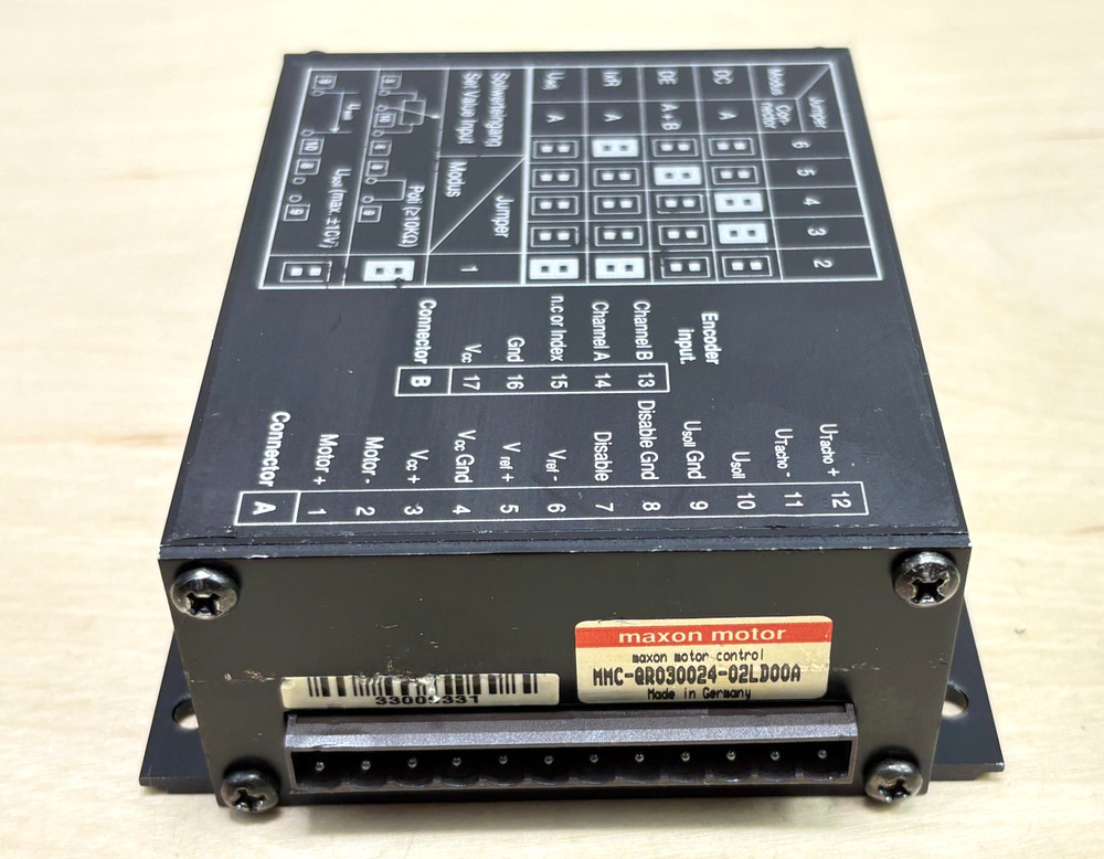 Maxon MMC-QR030024-02LD00A Motor Control mmc-Linear Servo