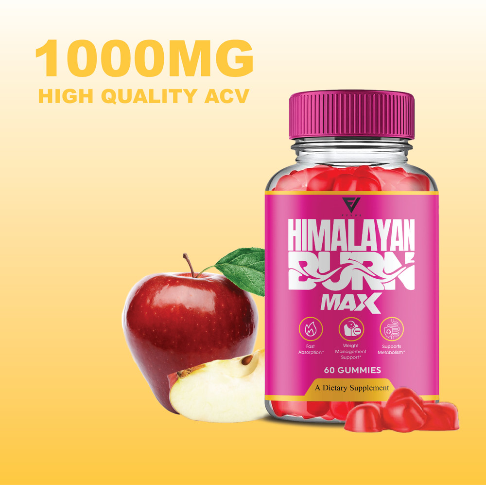 Himalayan Burn Max Gummies, HimalayanBurn Advanced Gummy (60 Gummies)