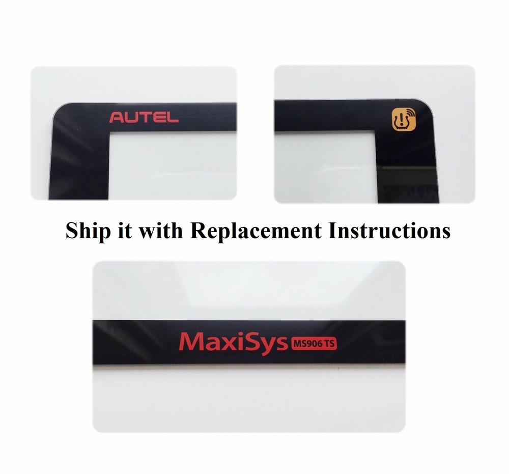 Touch Screen Digitizer Replacement for Autel MaxiSys MS906TS Diagnostic Tool
