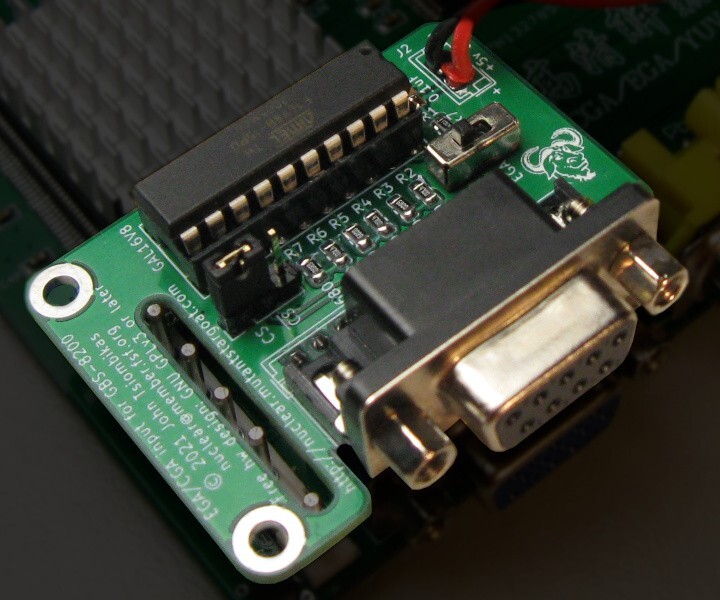 CGA - EGA Upgrade board for GBS8200 or GBS8220 Get REAL CGA EGA to VGA