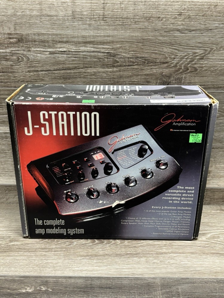 Johnson J-Station Amp Modeling System In Box