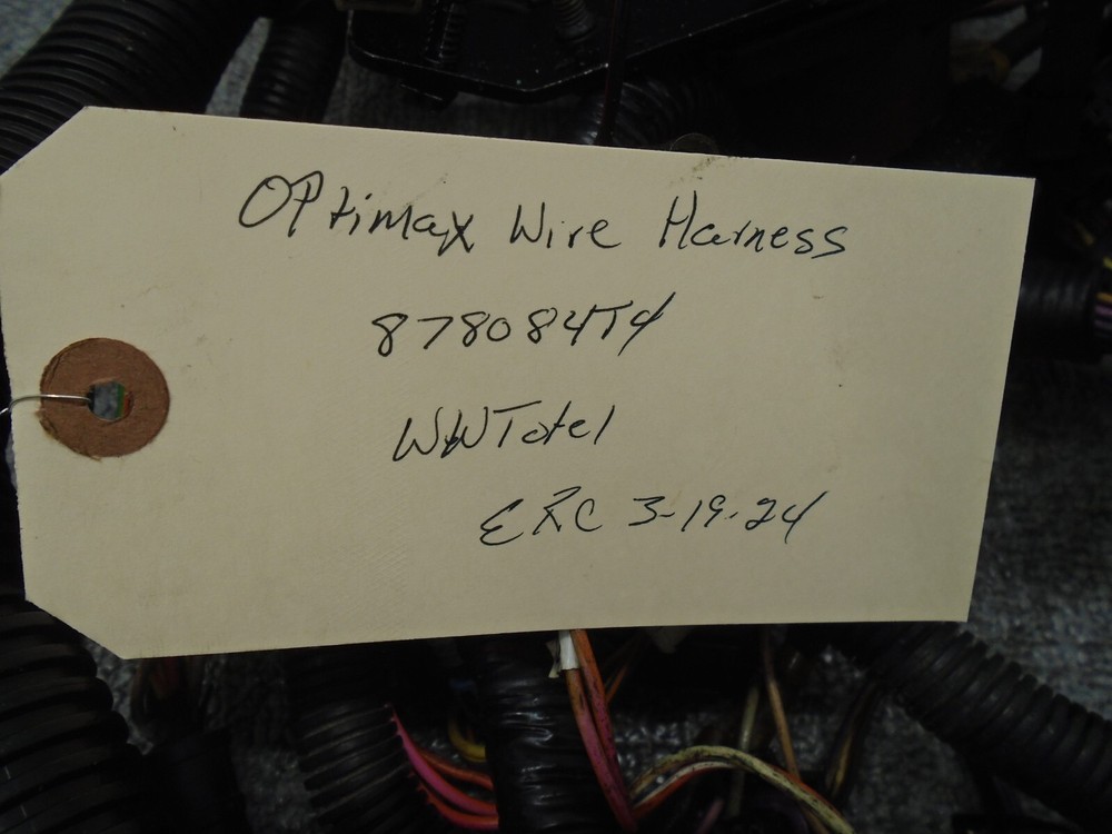 COMPLETE ENGINE HARNESS 878084T4 MURCURY MARINER OPTIMAX 130-200 HP OUTBOARD