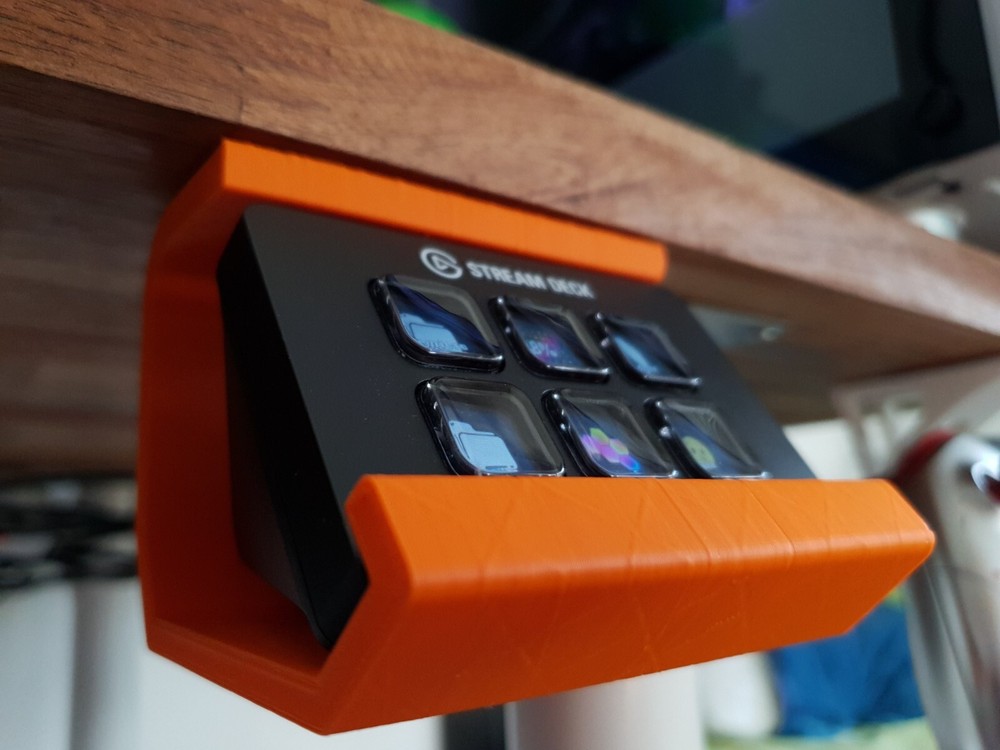 Underdesk Streamdeck Mini mount