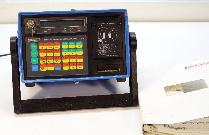 Dranetz Model 808 Power Analyzer with Manual
