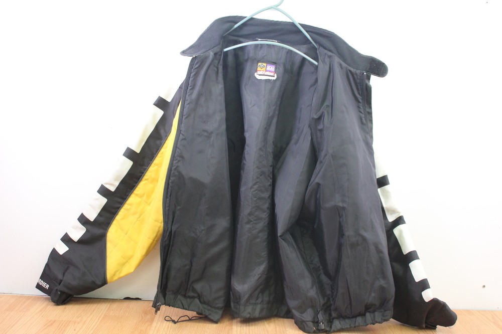 Vintage Ski-Doo Rotax Yellow Jacket Size L