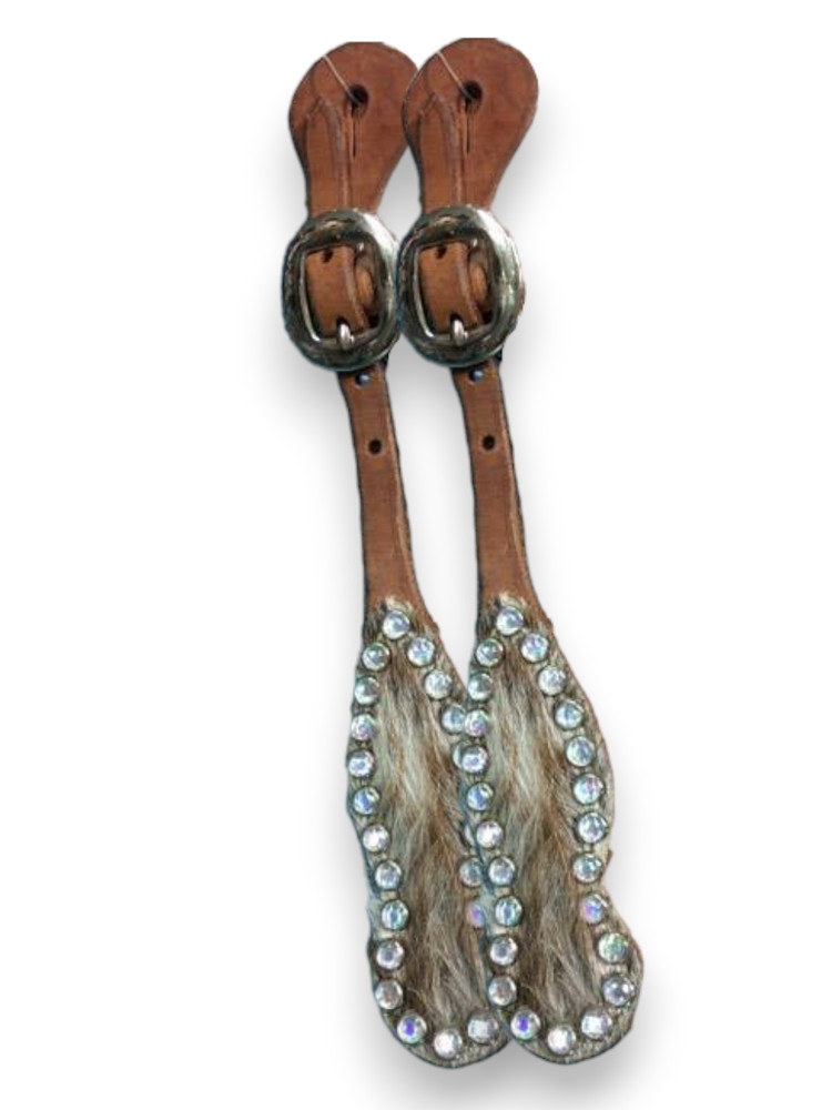 San Saba Cowhide Ladies Spur Strap