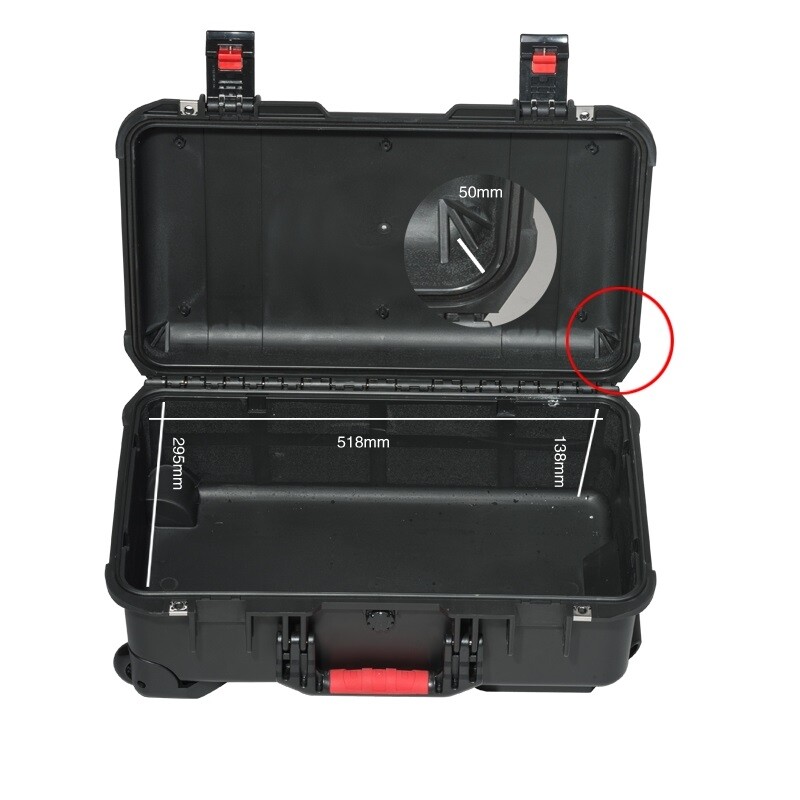 PP-9 Protective Box Thickened Trolley Storage Safety Box Waterproof Box