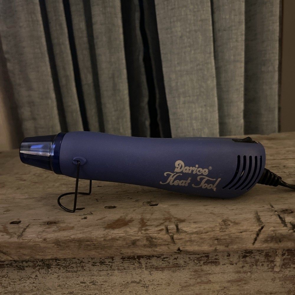 Craft Multi-Purpose Embossing Paint Drying Heat Gun Tool With Stand,Preowned