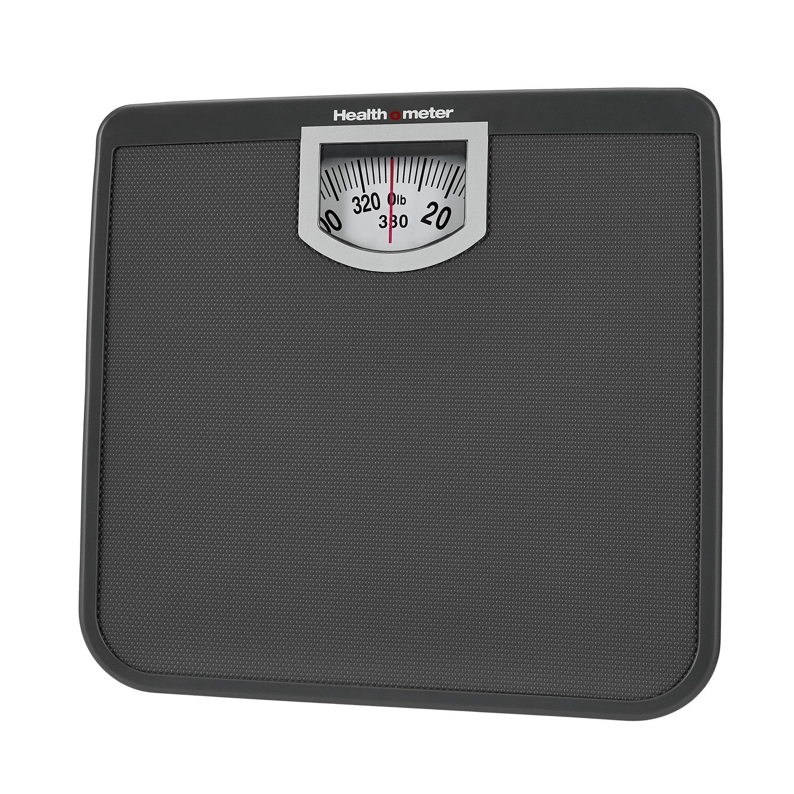 Health o meter Compact Dial Bathroom Scale, 330 lb. Capacity, Sturdy Metal