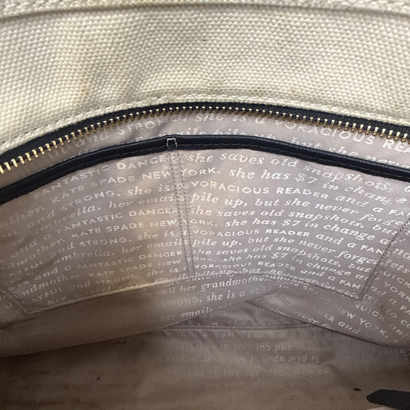 “Who Says We Have to Grow Up?'' Kate Spade Canvas Glitter Tote Disney