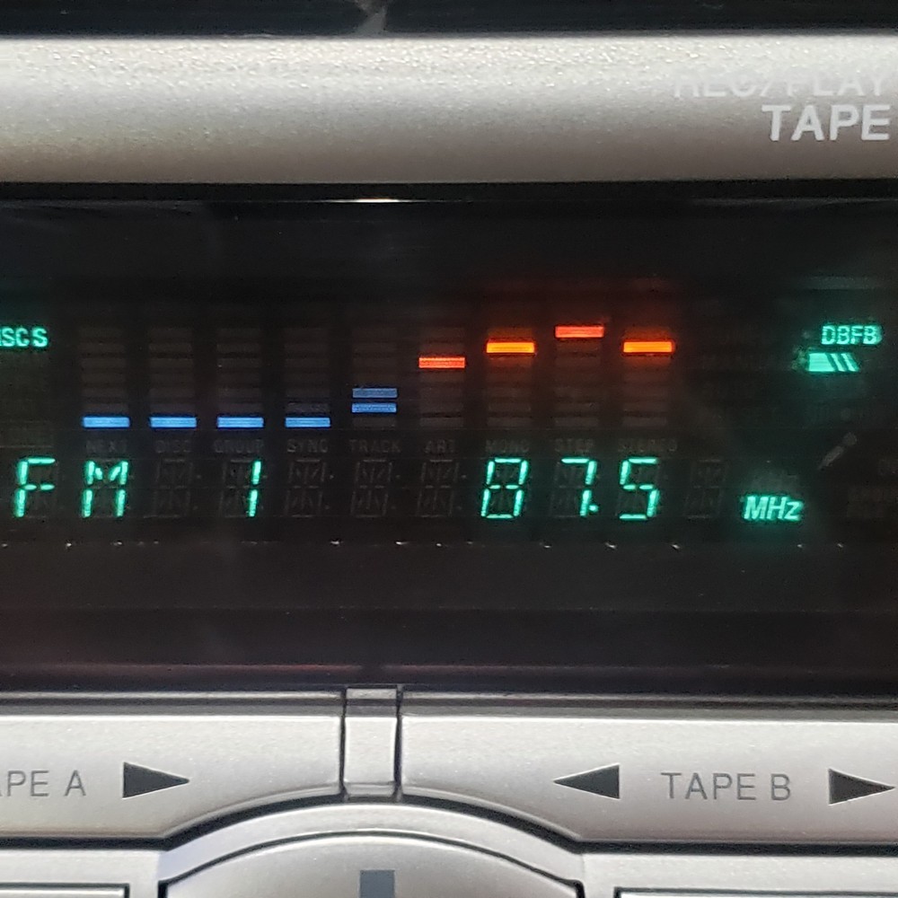 Sony Compact Disc Deck Receiver HCD-M100 Mega Storage 50+1CD No Tape Deck
