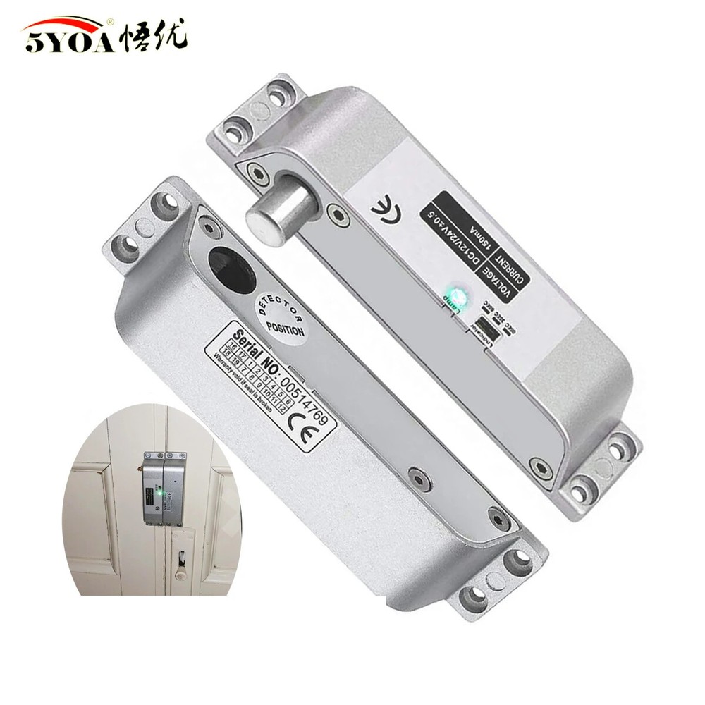 DC12V Fail Safe NC Electric Drop Bolt Locks Access Control Electronic Door Locks