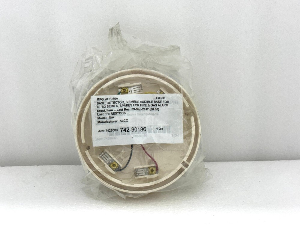 SIEMENS ADBI-60A SYS3 AUDIBLE BASE 500-099357 - NEW