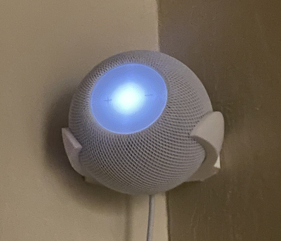 HomePod Mini Wall  & Corner Mount Bracket Holder Accessory WHITE!