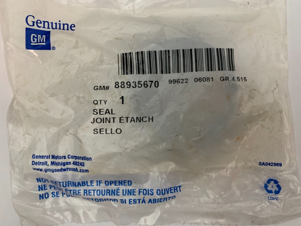 Genuine GM 88935670 Transfer Case Seal