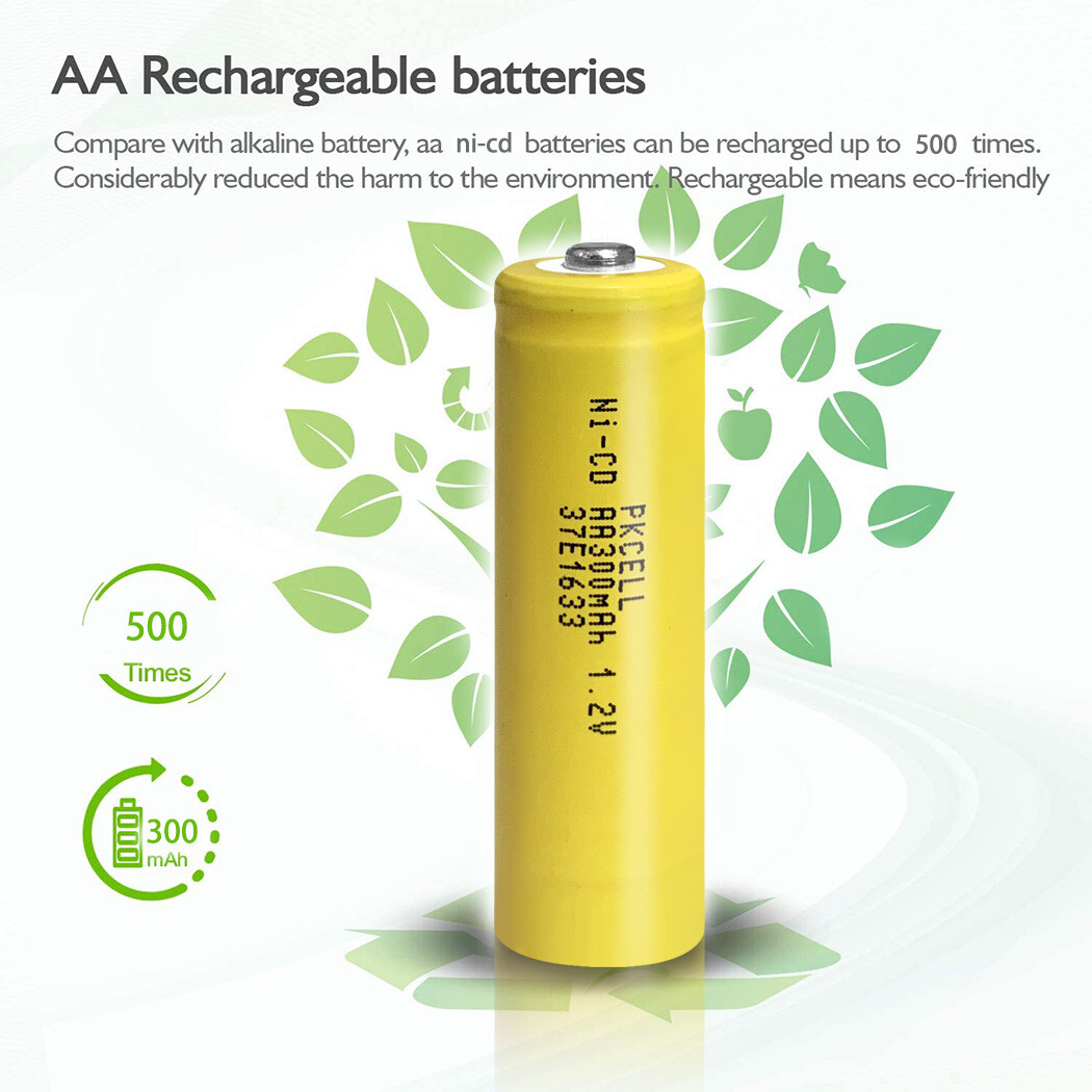 1.2v AA AAA Rechargeable Batteries NiCd Battery for Garden Solar Ni-Cd Light Lot