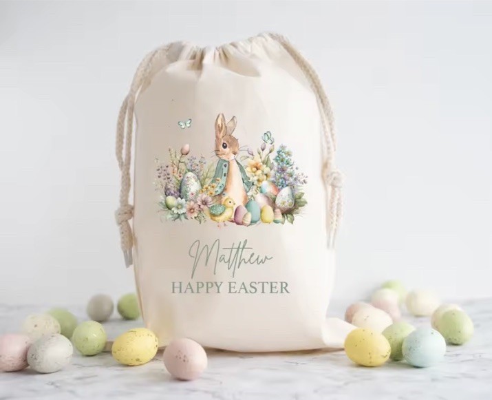 Personalised Easter Treat Bag