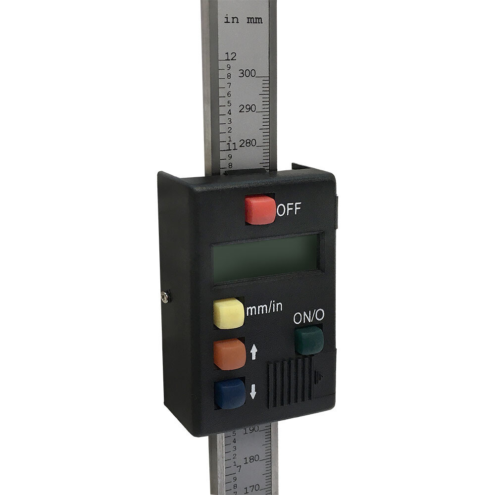 Vertical Electronic Digital Caliper Linear Scale Readout Range 12''/300mm