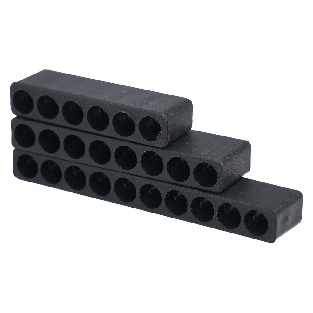 Sturdy Tool Organizer for Hex Shank Screwdriver Bits with 3 Storage Boxes