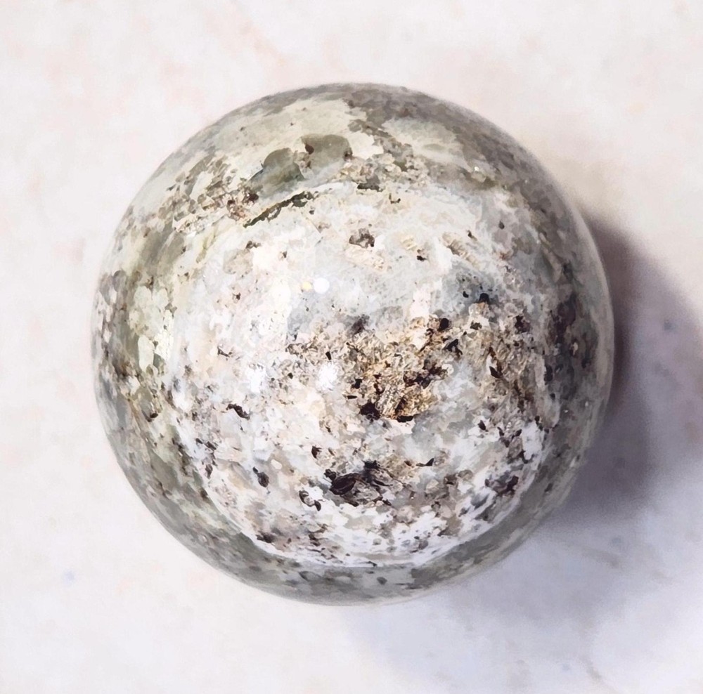 Fluorescent Wernerite 41mm Sphere for UV Collection 6513