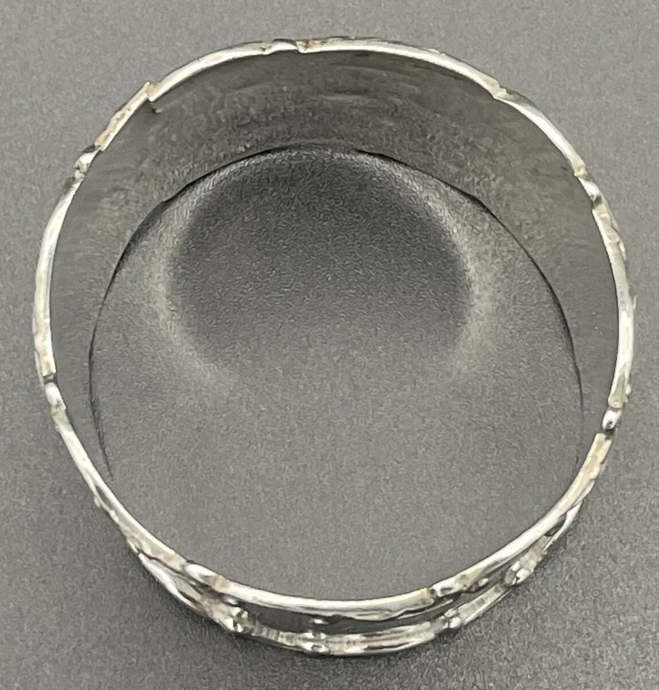 Sterling Silver Napkin Ring Name Engraved “Ray”