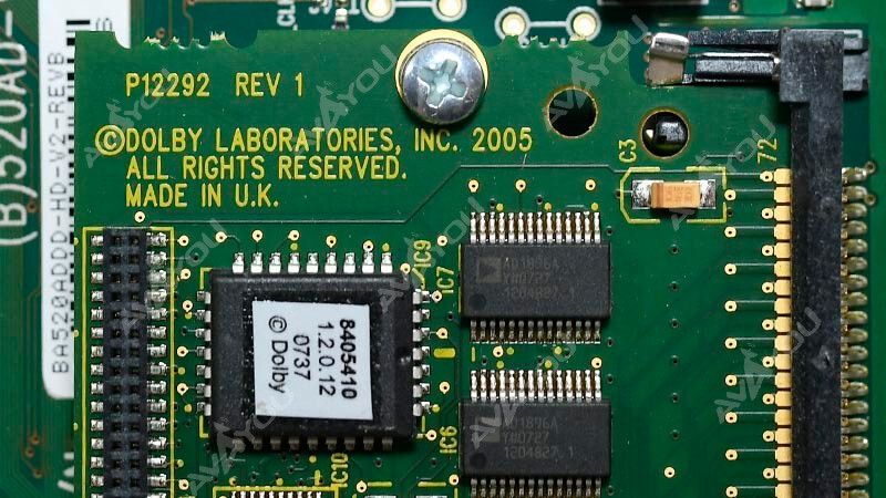 Evertz 520AD4-DD-HD HD-SDI Audio De-embedder & Dolby-E AC-3 Decoder P12292
