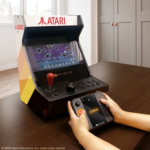 My Arcade - DGUNL-7152 Atari Gamestation Gamepad Wireless Controller Black [New