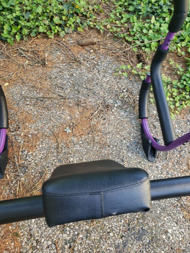 Original Purple Ab Roller Plus Crunch Rocker For Abdominal Exercise Stabilizer