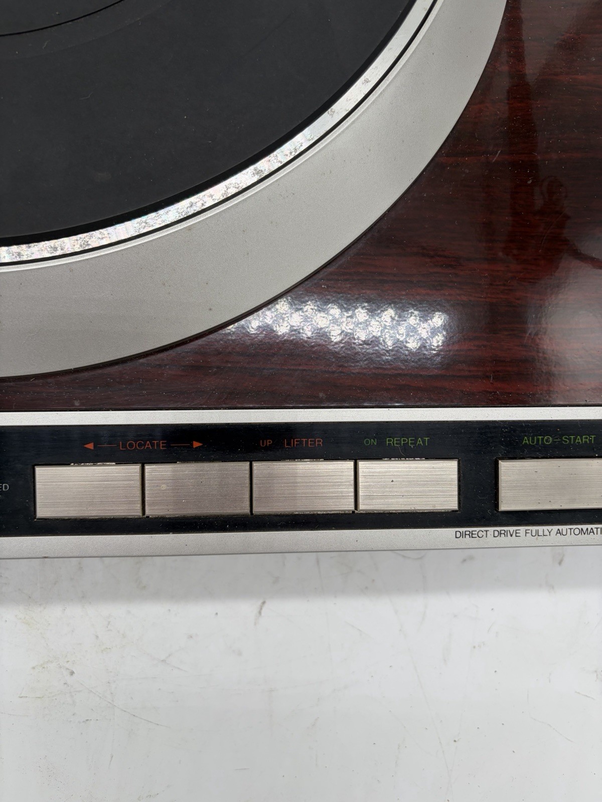 Denon DP-45F Direct Drive Fully Automatic Turntable Dynamic Servo Tracer Brown