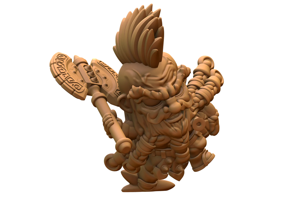 Capsule Chibi - Brön the Bagpipe