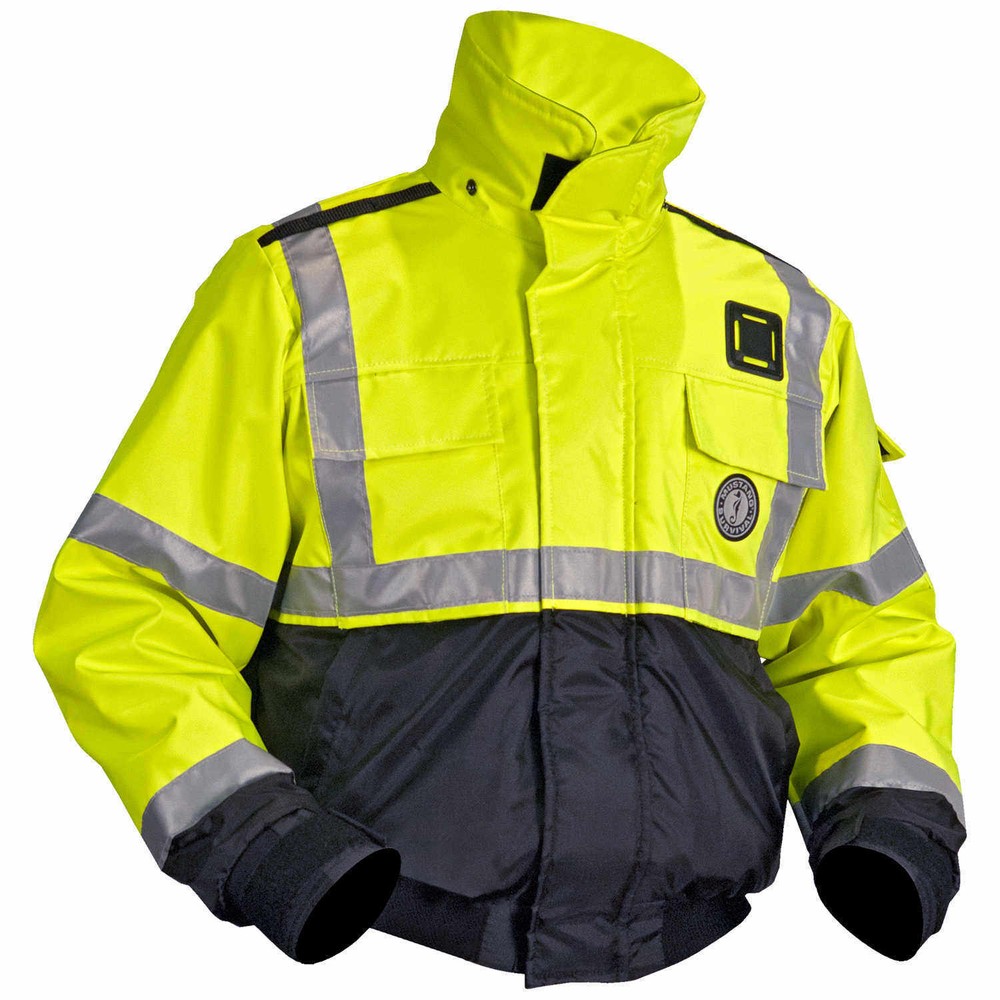 Mustang Survival High-Visibility Flotation Bomber Jacket Small